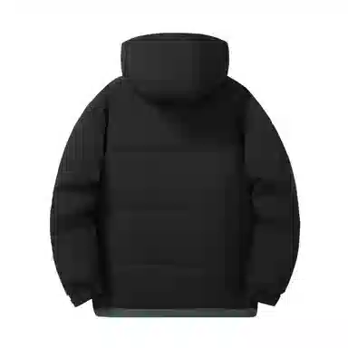 贵人鸟 面包服条纹加厚保暖连帽棉服 男女同款