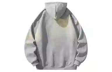 冰飞 美式复古学院风趣味星星字母图案印花宽松休闲落肩套头潮牌痞帅设计高级感小众硬挺重磅加绒加厚连帽卫衣 男女同款