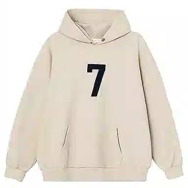 莫代尔 休闲时尚潮流舒适亲肤长袖打底衣 男女同款 杏色