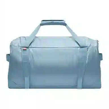 Nike Logo Zipper Travel Bag Denim Coral