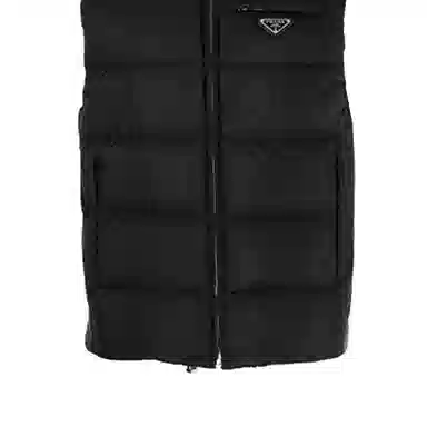 Prada FW21 Puffer Vest Black