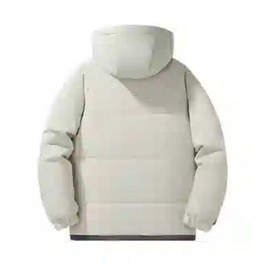 贵人鸟 面包服条纹加厚保暖连帽棉服 男女同款