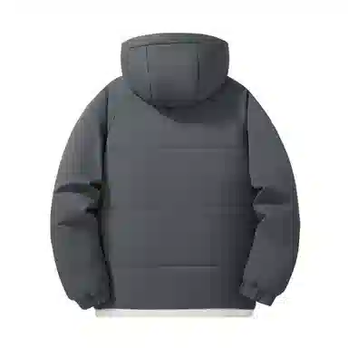 贵人鸟 面包服条纹加厚保暖连帽棉服 男女同款