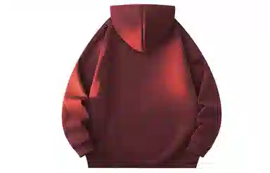 冰飞 美式复古学院风趣味星星字母图案印花宽松休闲落肩套头潮牌痞帅设计高级感小众硬挺重磅加绒加厚连帽卫衣 男女同款