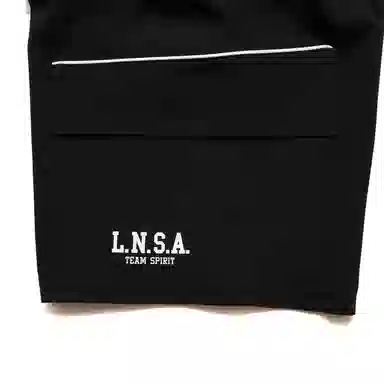 李宁儿童 运动生活系列 舒适休闲百搭短裤 青少年 黑色