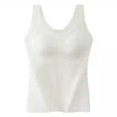 草本初色 德绒上衣带胸垫无痕发热打底内搭可外穿秋冬保暖上装 女款