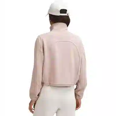 lululemon Brushed Softstreme Half Zip Mohave Brown