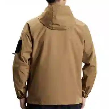 【dme】  户外徒步百搭简约潮牌连帽拉链  防水防风耐磨速干冲锋衣 男女同款