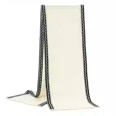 上海故事 青春洋气加厚暖暖高档送礼针织保暖披肩软糯长围脖 绵羊毛 绒线围巾 男女同款情侣款