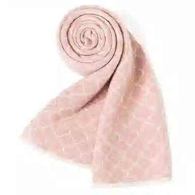 上海故事 青春洋气加厚暖暖高档送礼针织保暖披肩软糯长围脖 绵羊毛 绒线围巾 男女同款情侣款