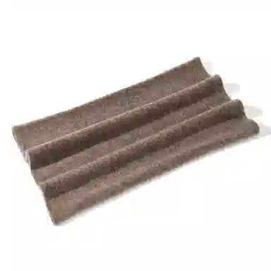 上海故事 亲肤保暖纯色针织围巾小脖套 绵羊毛 围脖 男女同款情侣款