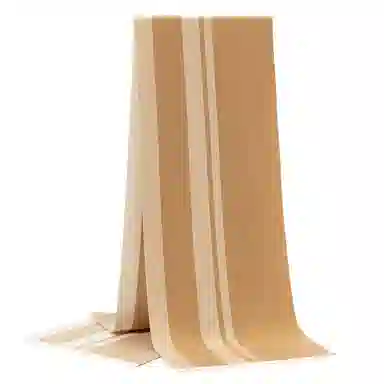 上海故事 青春洋气加厚暖暖高档送礼针织保暖披肩软糯长围脖 绵羊毛 绒线围巾 男女同款情侣款