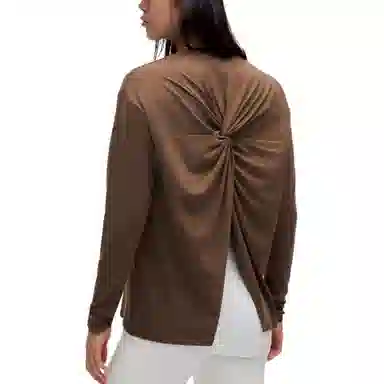 lululemon Twist-BackRelaxed-Fit Long-Sleeve T