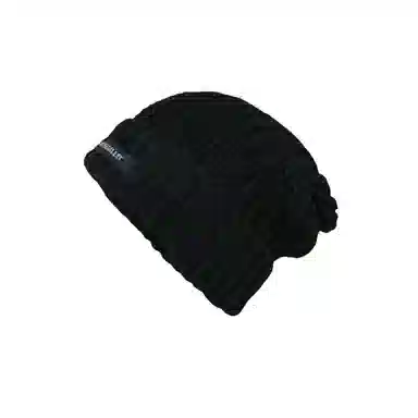 北极绒 秋冬新款时尚百搭大头围毛线显脸小保暖针织 聚酯纤维 绒线帽 男女同款情侣款