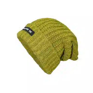 北极绒 大头围毛线冬季显脸小针织 聚酯纤维 绒线帽 男女同款情侣款