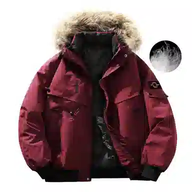 The Simpsons Embroidered Down Jacket