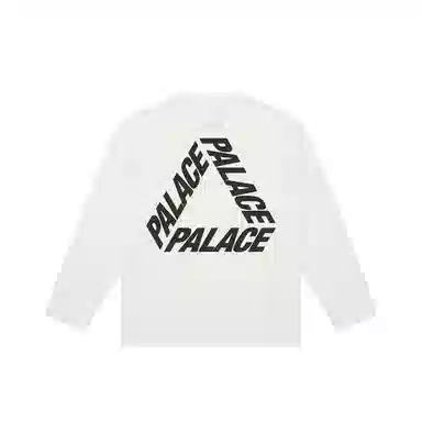 PALACE FW24 P3 LONGSLEEVE WHITE T
