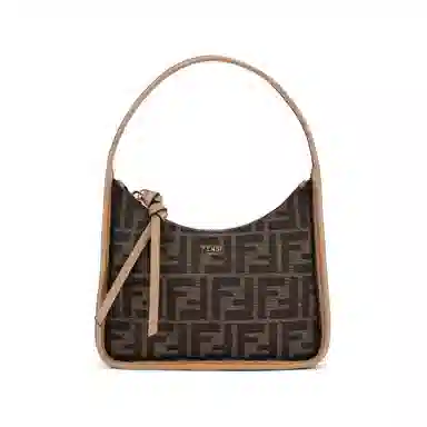 Fendi Fendessence Crescent Bag Brown
