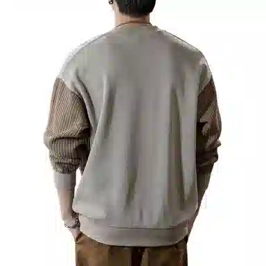 【dme】 基础款圆领时尚纯色毛衣 男女同款