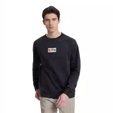 KITH x Nike Knicks Crewneck Black