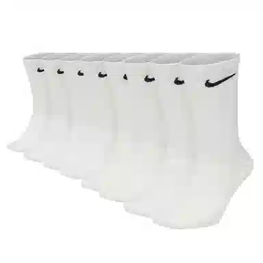 Nike Everyday Lightweight Crew Socks White
