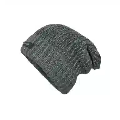 北极绒 秋冬新款时尚百搭大头围毛线显脸小保暖针织 聚酯纤维 绒线帽 男女同款情侣款