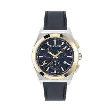 Ferragamo Quartz 42 Blue Dial