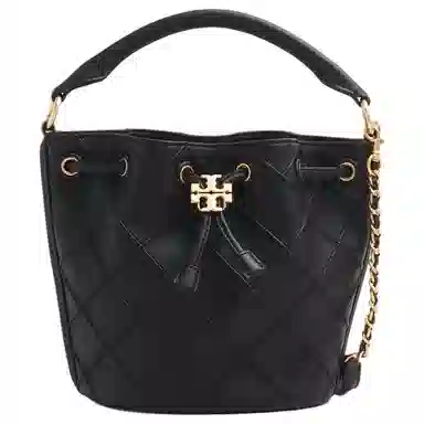 Tory Burch Fleming Bucket Bag Black