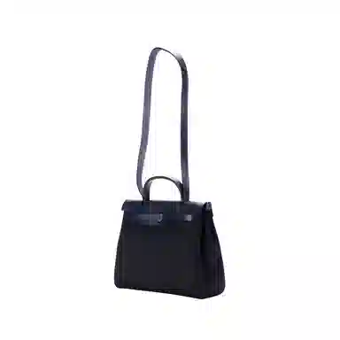 Hermes Herbag Zip 31 Black/Blue