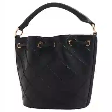 Tory Burch Fleming Bucket Bag Black