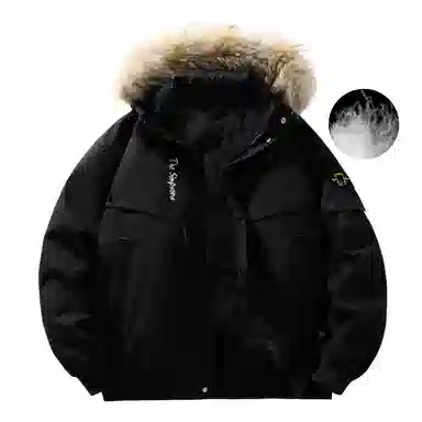 The Simpsons Embroidered Down Jacket