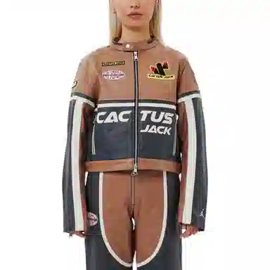 Jordan x Travis Scott SS23 Women's Jacket Brown