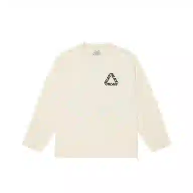 PALACE P3 Longsleeve Soft White