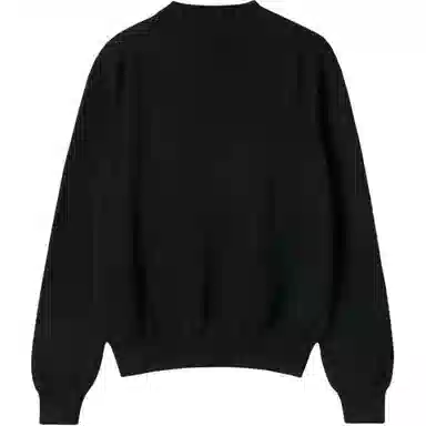 Alexander McQueen Embroidered Logo Sweater Black