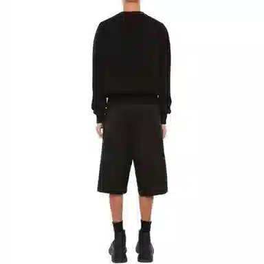 Alexander McQueen Embroidered Logo Sweater Black