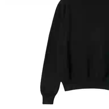 Alexander McQueen Embroidered Logo Sweater Black