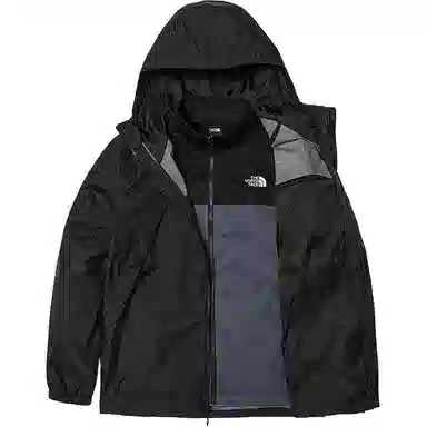 The North Face DryVent Zip In Jacket Black