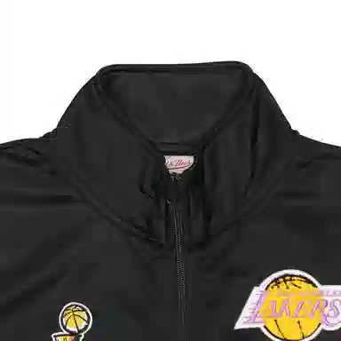 Mitchell & Ness NBA Lakers Warm-Up Jacket Black