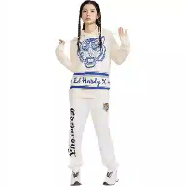 Ed Hardy FW22 Logo Hoodie