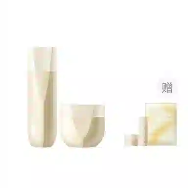 柳丝木 光感焕亮平衡精粹护肤套组 抗糖保湿抗氧化 补水精华面霜洁面舒肤温和