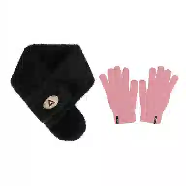 匹克 冬季保暖加厚防寒针织触屏防风骑行 腈纶 绒线手套 男女同款情侣款