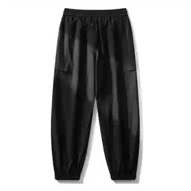 敦煌博物馆 美式复古纯色简约多口袋宽松束脚户外机能伞兵休闲工装裤 男女同款