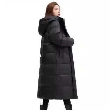 鸭鸭 保暖休闲时尚加厚羽绒服 女款