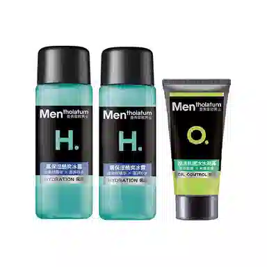 曼秀雷敦 水乳面霜 小样男士护肤套装 补水保湿滋润 三件套