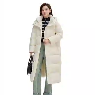 鸭鸭 保暖休闲时尚加厚羽绒服 女款