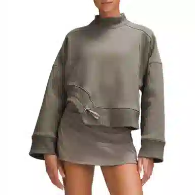 lululemon Plush Fleece Curved Hem Pullover