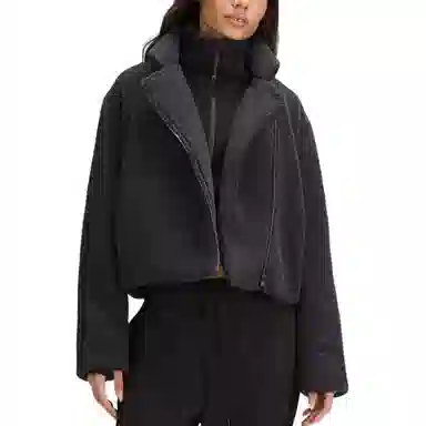 lululemon Textured Fleece Collared Jacket