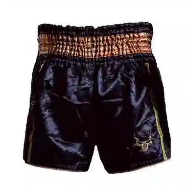 LARA STAR Boxing Shorts Black