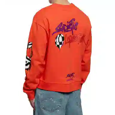 Chrome Hearts Crewneck Sweatshirt Orange