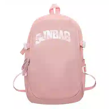 醇龙 森系字母小清新 尼龙 双肩包 男女同款情侣款 多色